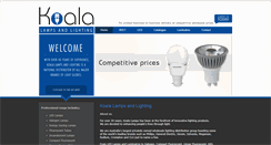 Desktop Screenshot of koalalamps.com.au